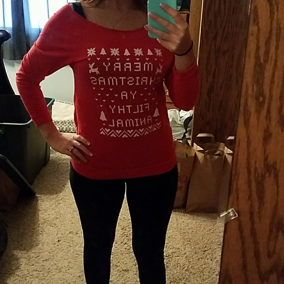 Next Level Apparel Tops Christmas Sweater Poshmark
